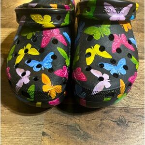 Butterfly design Croc platforms